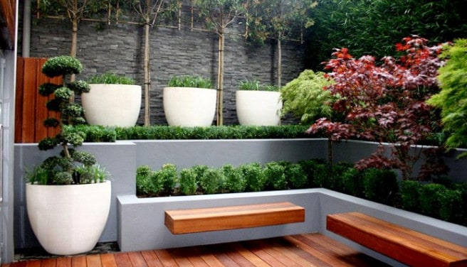 modern indoor planters