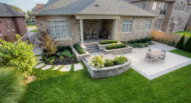 Yard Landscaping by NBG Landscapes