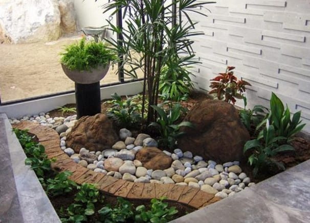 simple rock garden design ideas