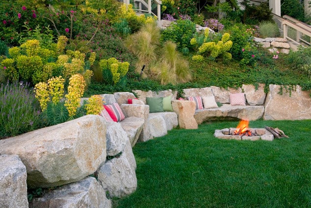 steep bank landscaping ideas